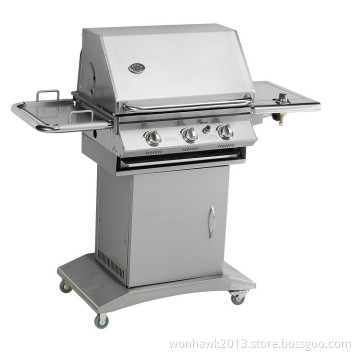 Stainless Steel Gas Standing Grill BBQ